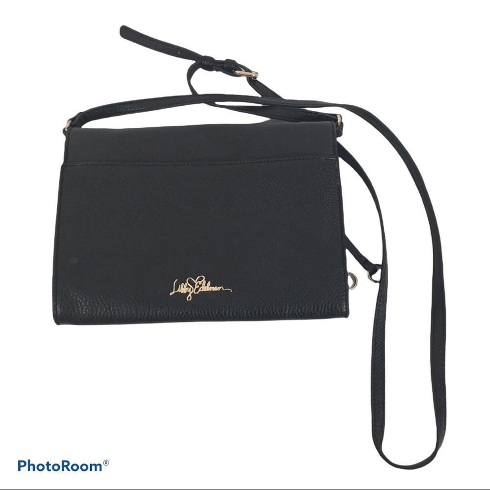 Libby Edelman Black Crossbody Bag Purse